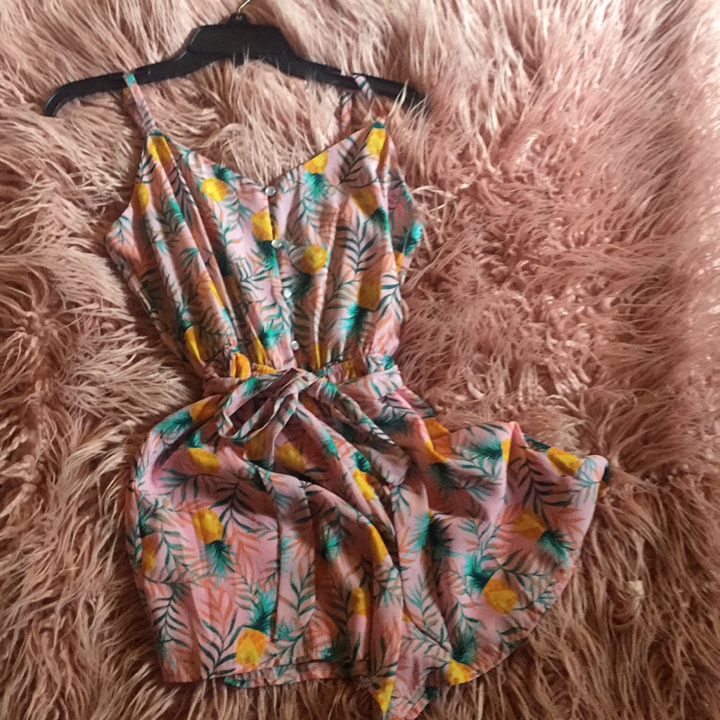 Medium Pineapple Romper